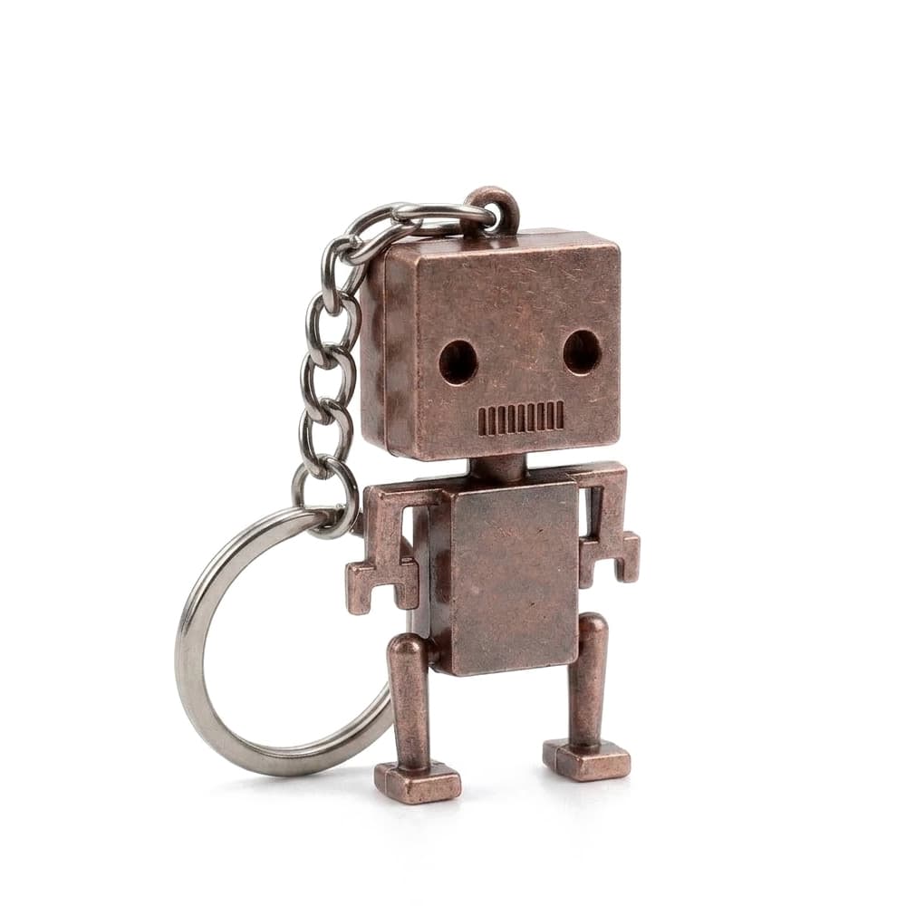 Metal Robot Figure Key Chain gallery 3